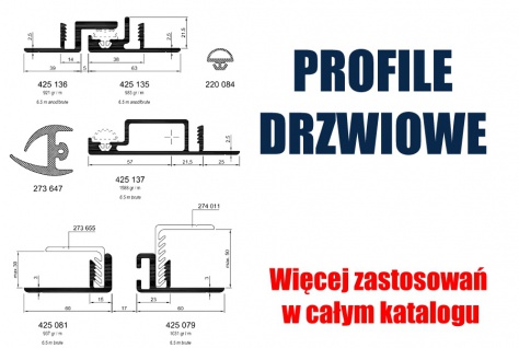 <b>PROFILE</b><br />DRZWIOWE